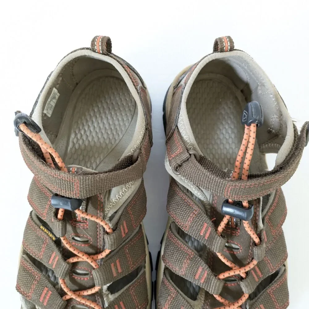 Keen Newport H2 Sandal Youth 6/38 Womens 7.5 Brown Waterproof Hiking Water Shoes
